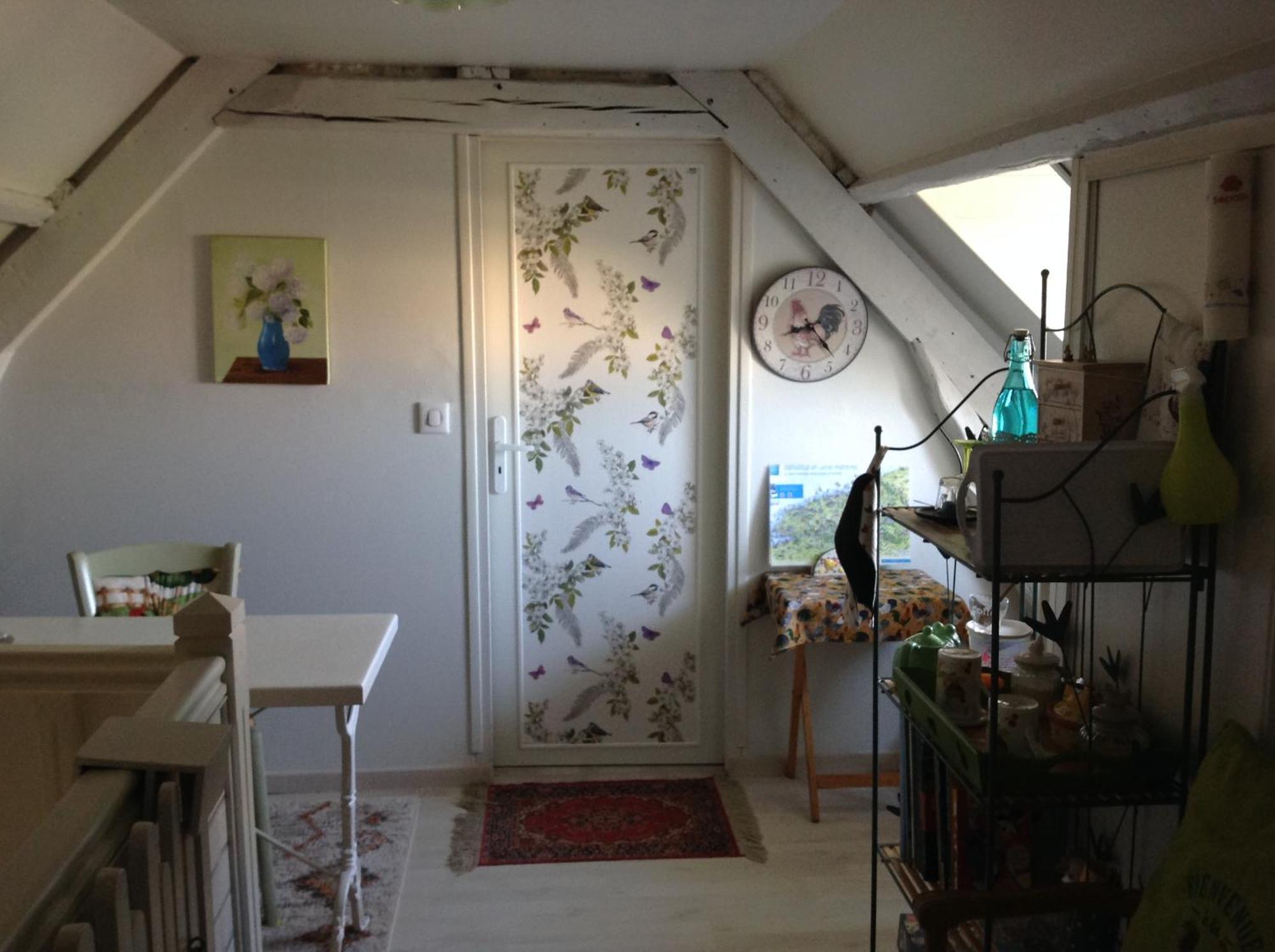 Le Jardin Des Poules Bed & Breakfast Thietreville ภายนอก รูปภาพ